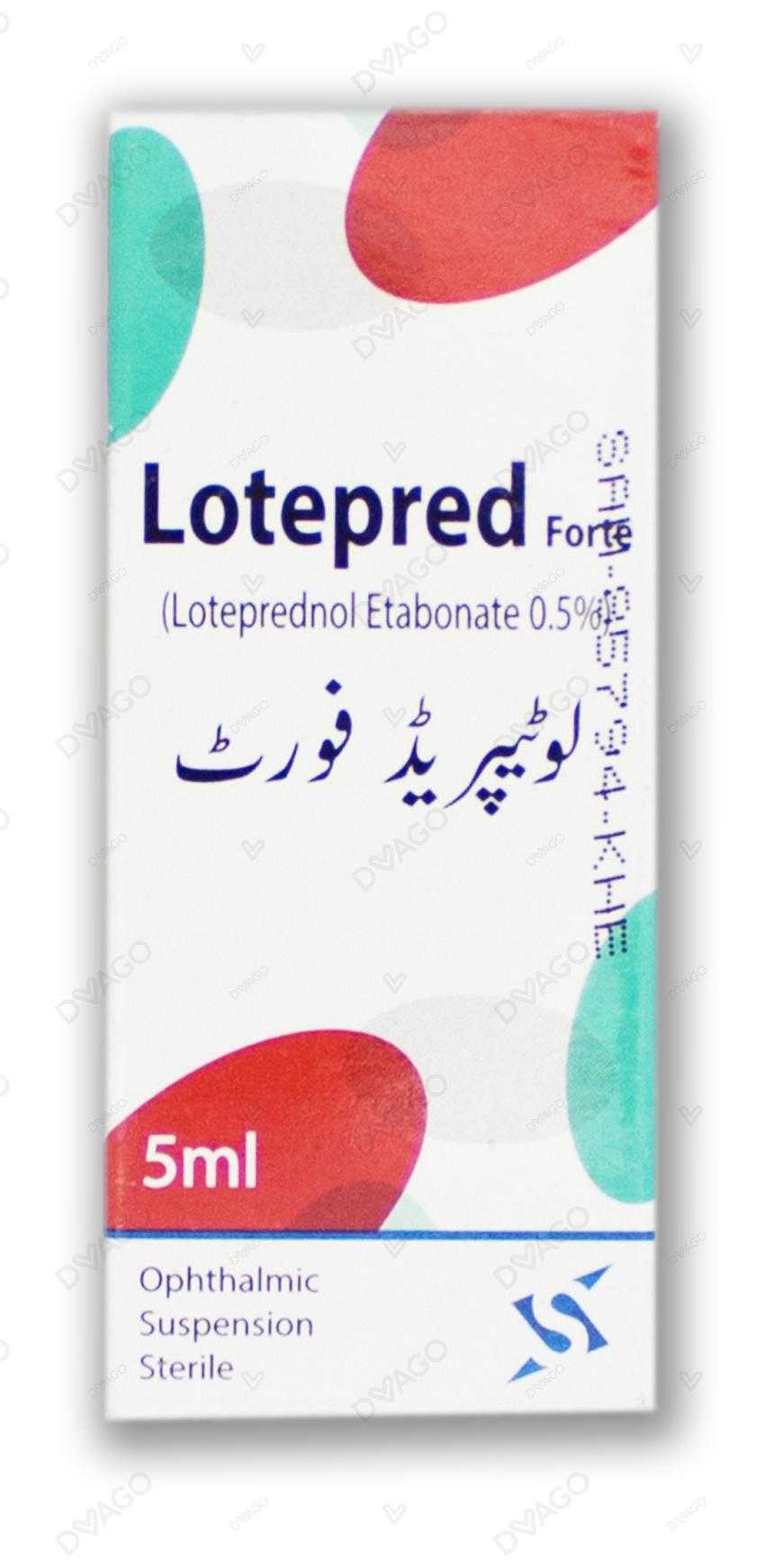 lotepred forte eye drops 5ml Product Image