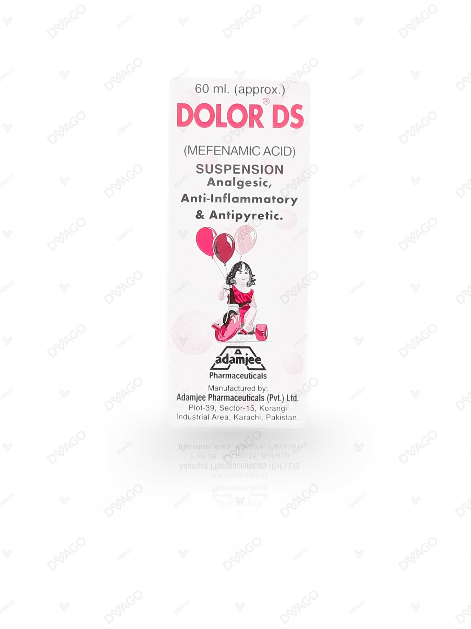 dolor ds suspension 60ml Product Image