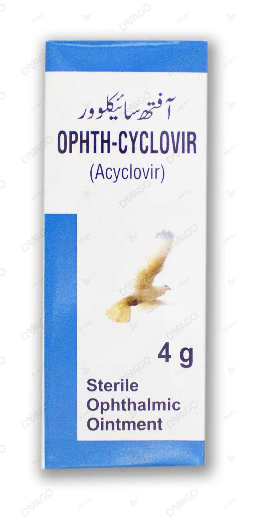 ophth-cyclovir eye ointment 4g Product Image