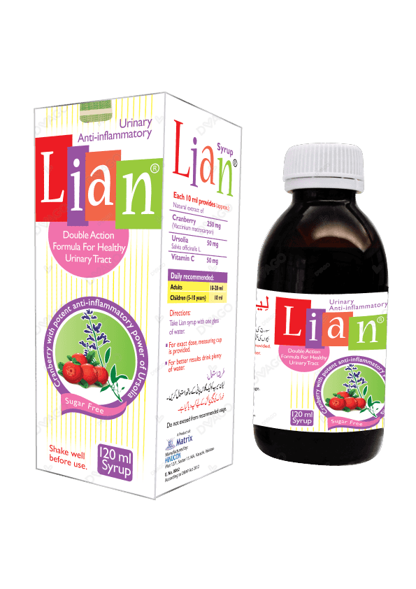 lian syrup 120ml Product Image