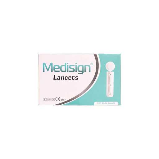 medisign blood lancets (box = 200 lancets) Product Image