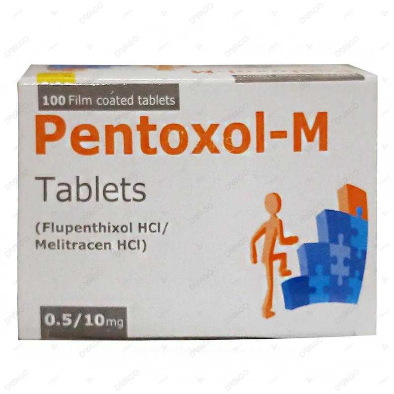 pentoxol-m tablets 0.5mg/10mg (1 strip = 10 tablets) Product Image