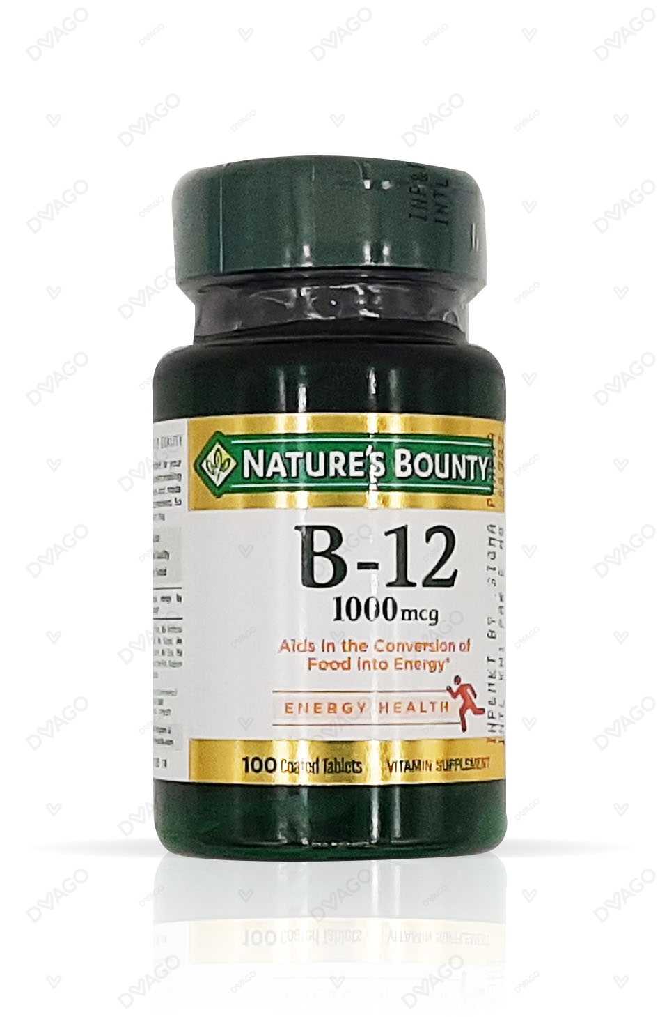 natures bounty b12 tablets 1000mcg (1 bottle = 100 tablets) Product Image