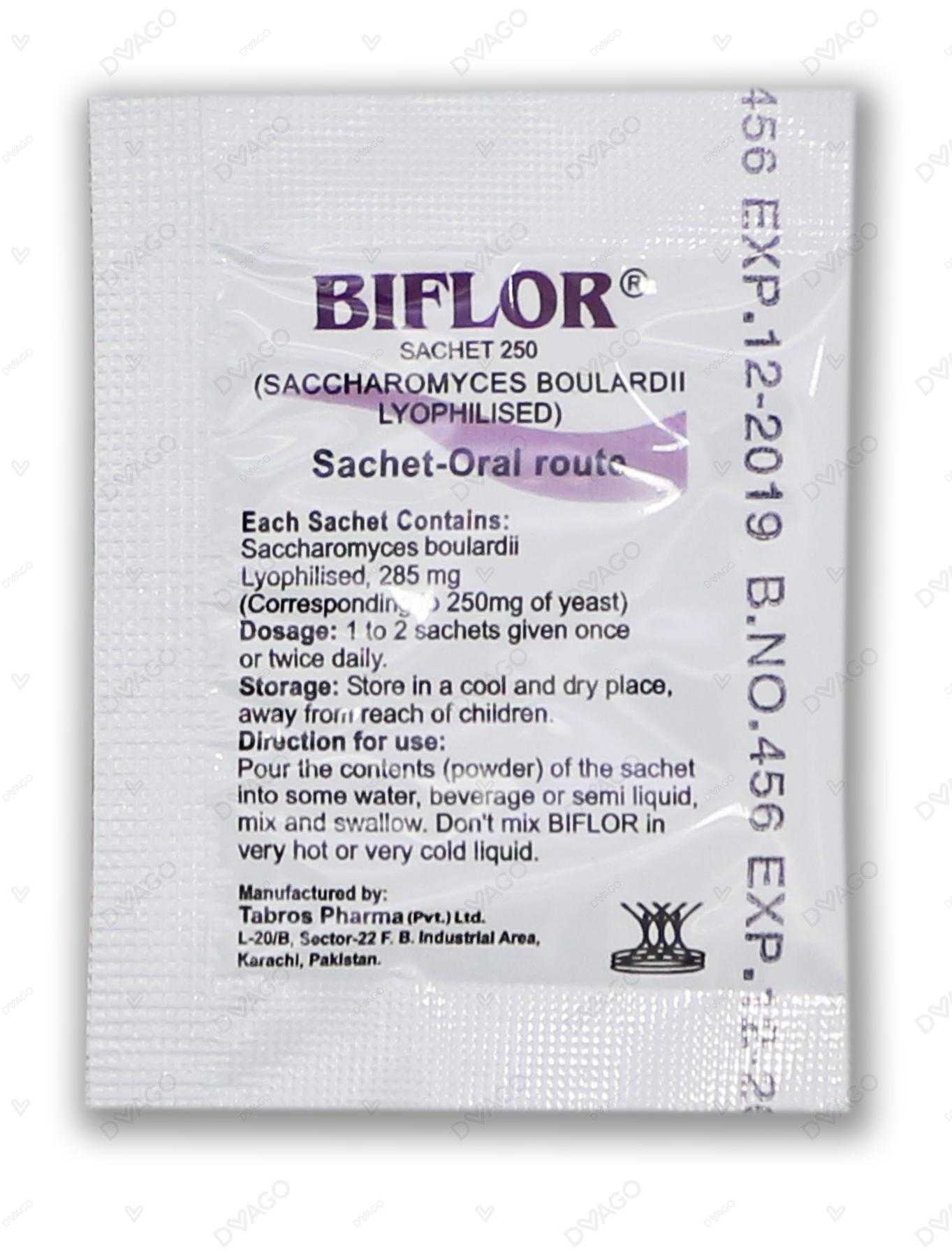 biflor sachet 250mg (1 box = 10 sachets) Product Image