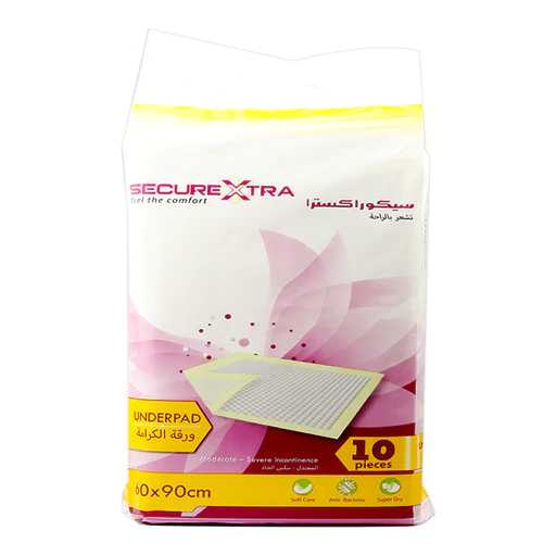 securextra disposable dignity sheet 60x90cm 10pcs Product Image