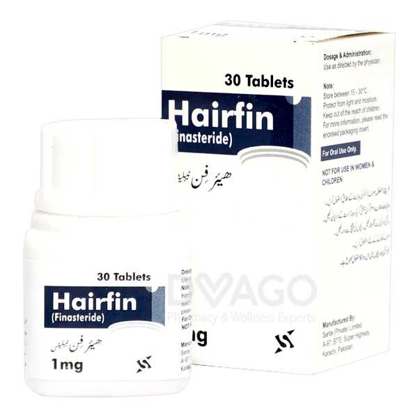 hairfin tablets 1mg (1 bottle = 30 tablets) Product Image