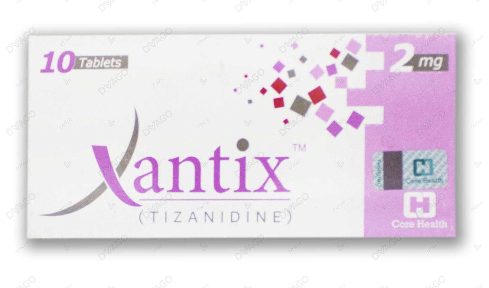 xantix tablets 2mg (1 box = 1 strip)(1 strip = 10 tablets) Product Image
