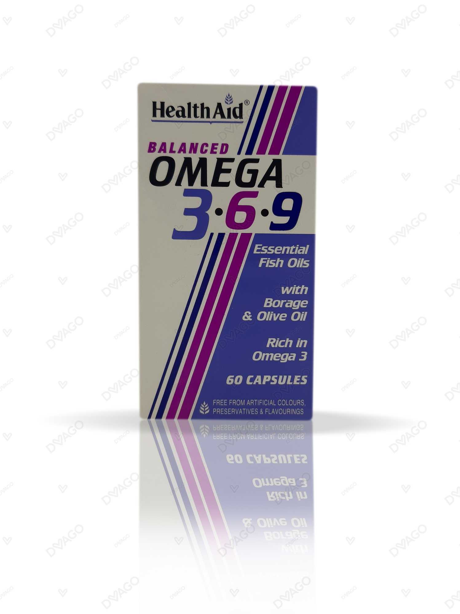healthaid balanced omega 3.6.9 capsules (1 bottle = 20 tablets) Product Image