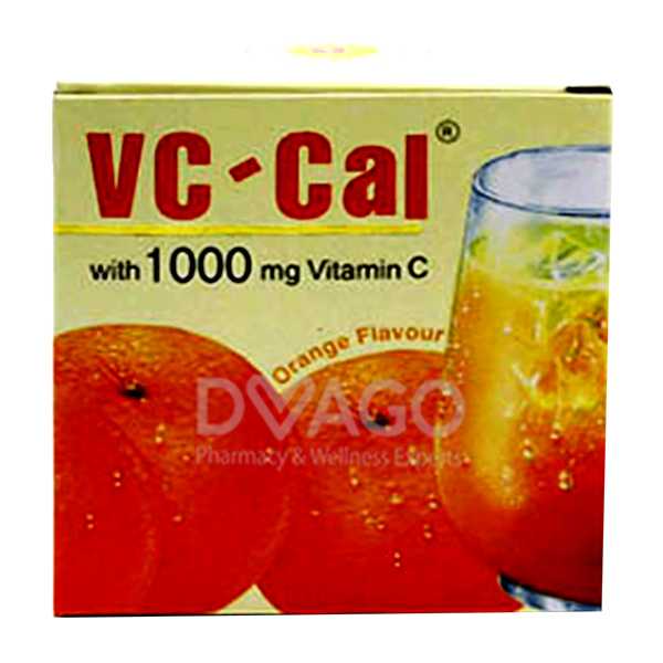 vc-cal powder orange flavour sachets (1 box = 10 sachets) Product Image