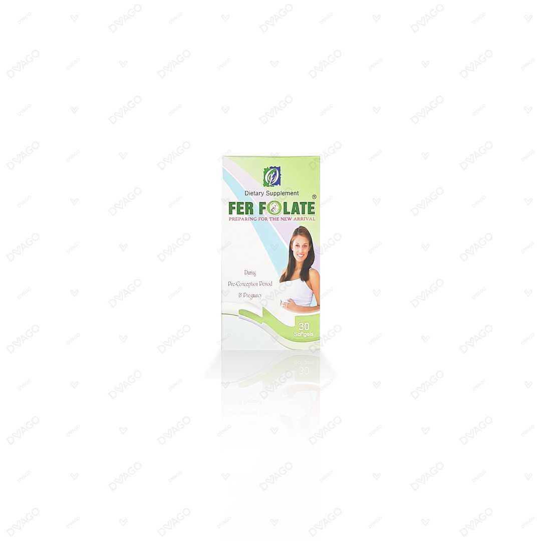 fer folate capsules (1 bottle = 30 softgels) Product Image