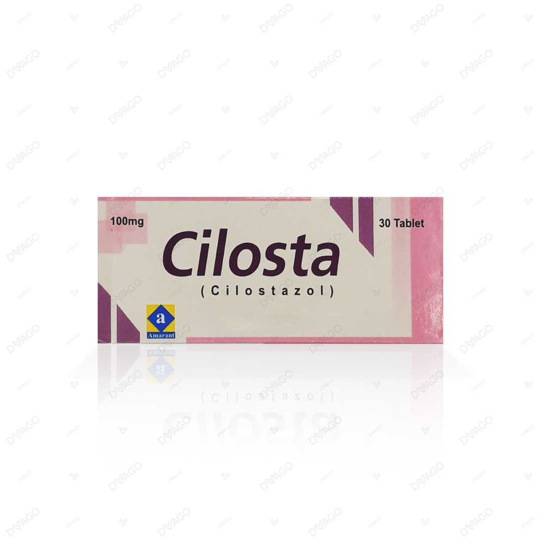 cilosta tablets 100mg (1 box = 3 strips) (1 strip = 10 tablets) Product Image