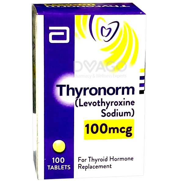 thyronorm tablets 100mcg Product Image