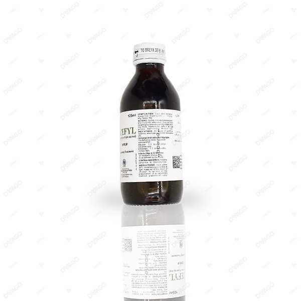 acefyl syrup 125ml Product Image