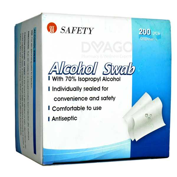 safety alcohol swab Product Image