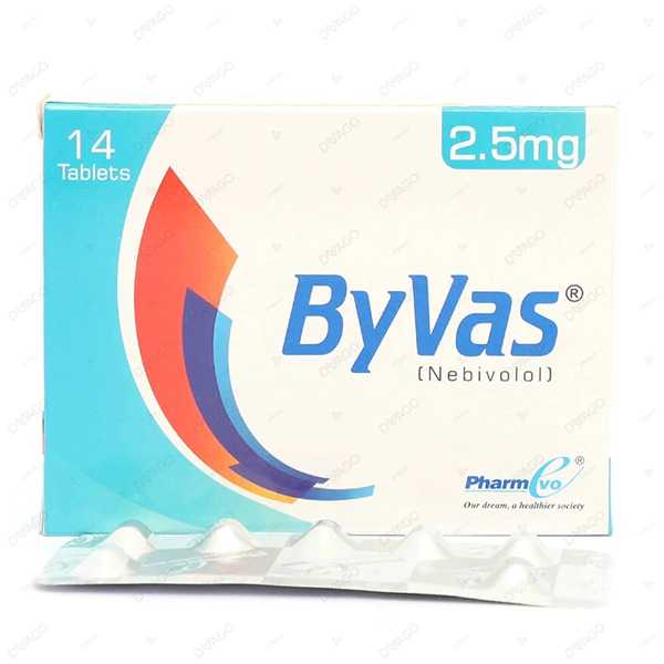 byvas tablets 2.5mg (1 box = 2 strips) (1 strip = 7 tablets) Product Image