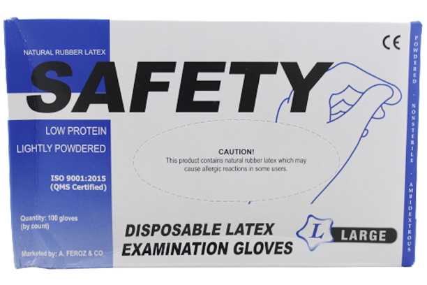 safety examination gloves size large Product Image