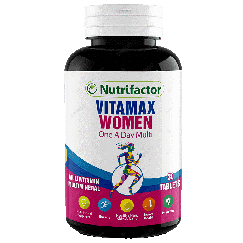 nutrifactor vitamax women one a day multi tablets (1 bottle = 30 tablets) Product Image