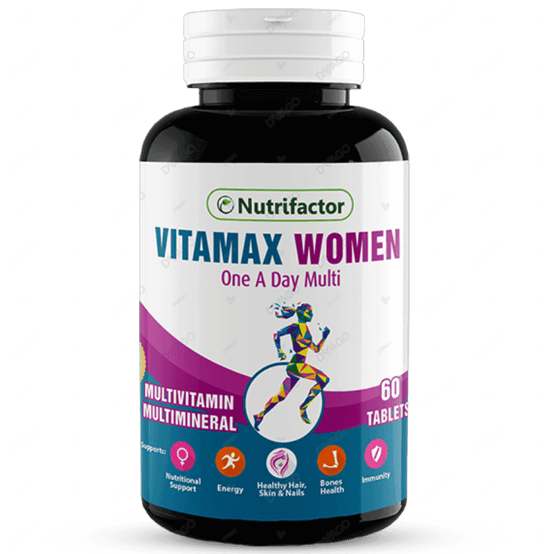 nutrifactor vitamax women one a day multi tablets (1 bottle = 60 tablets) Product Image
