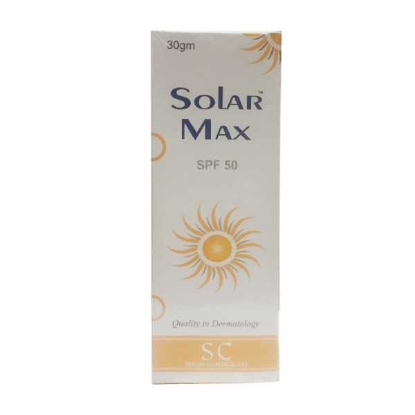 solar max spf 50 sc gel 30g Product Image