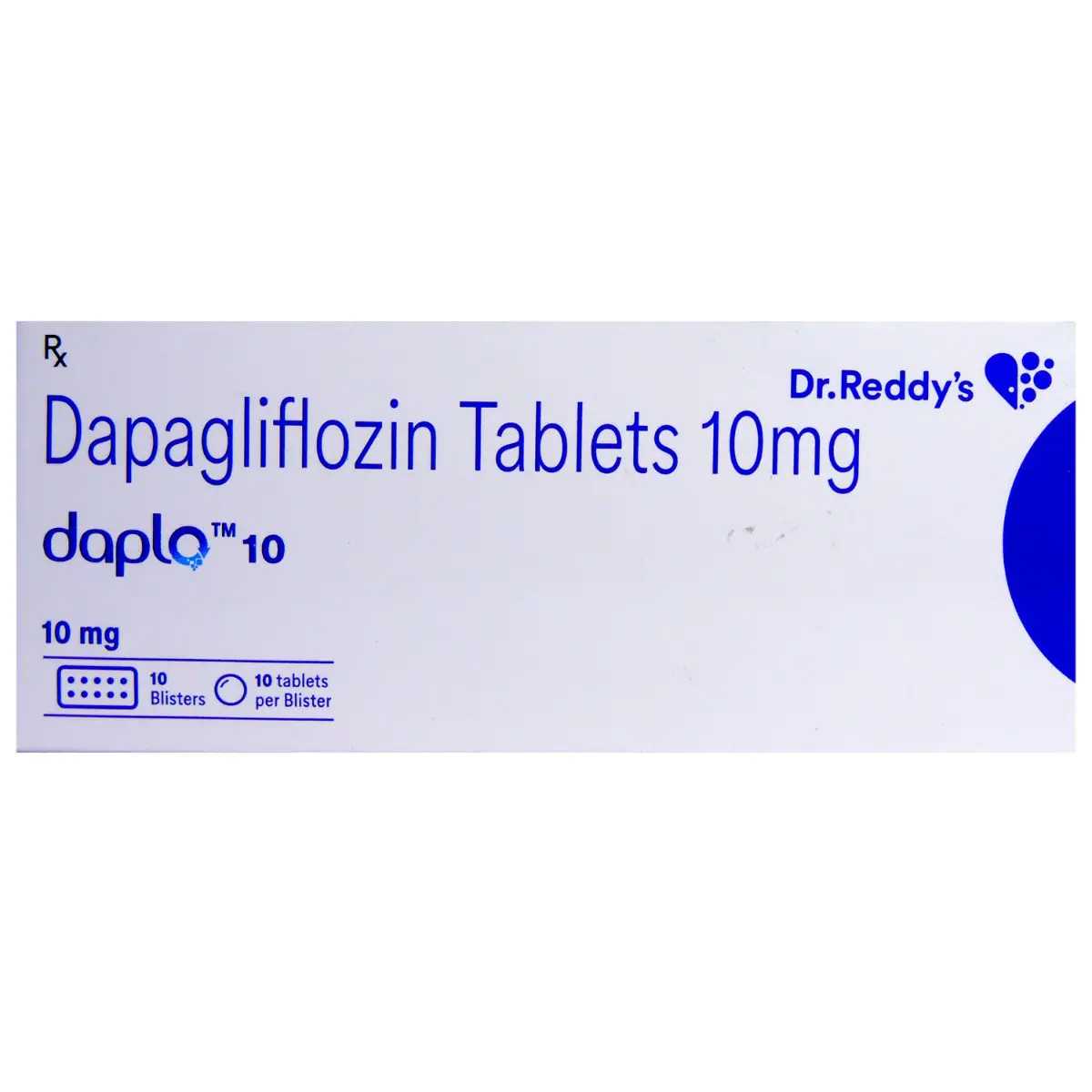daploz tablets 10mg (1 box = 2 strips) (1 strip = 7 tablets) Product Image