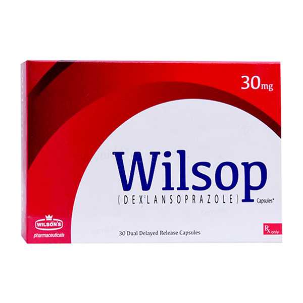wilsop capsules 30mg  (1 strip = 10 capsules) Product Image