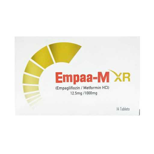 empaa-m xr tablets 12.5/1000mg (1 box = 2 strips) (1 strip = 7 tablets) Product Image