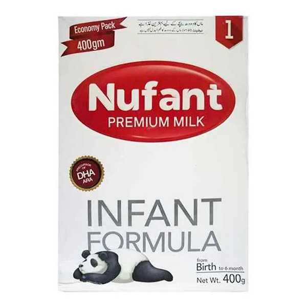 nufant-1 infant formula powder milk 400g Product Image