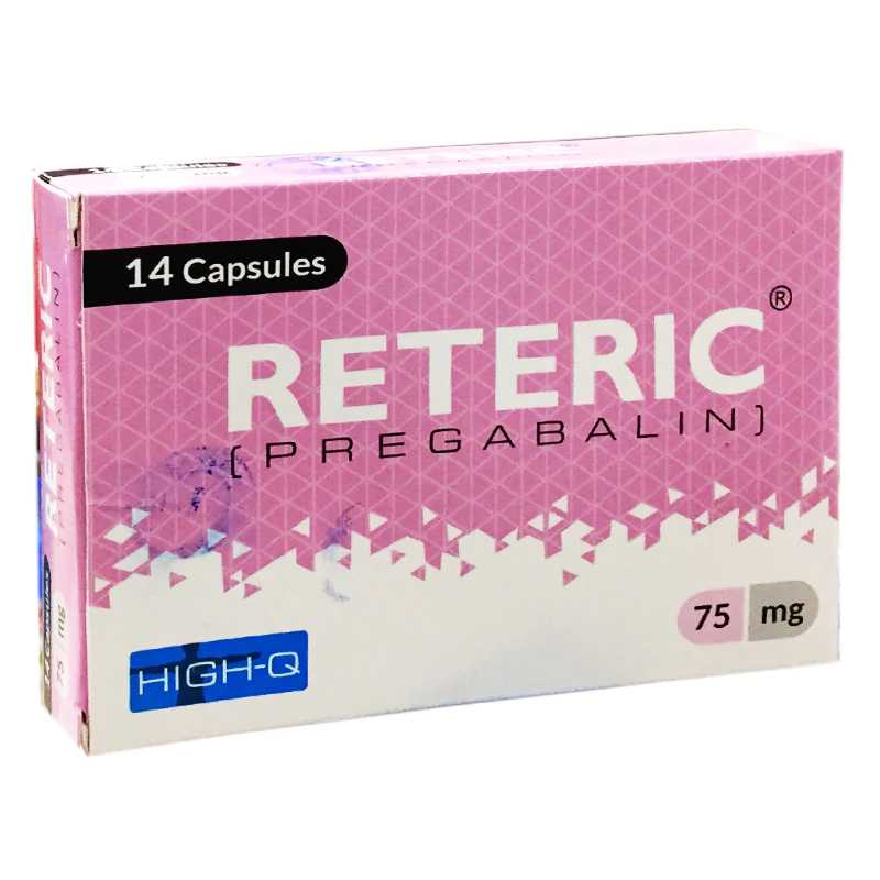 reteric capsules 75mg (1 strip = 7 capsules) Product Image