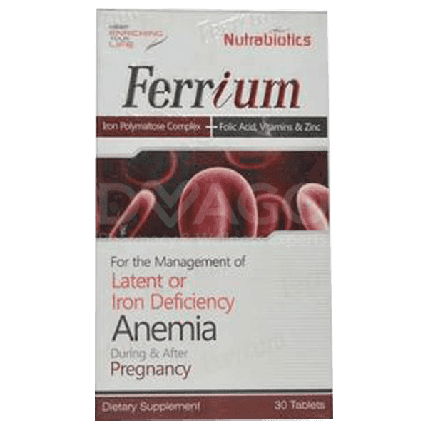 ferrium tablets (1 box = 30 tablets) Product Image