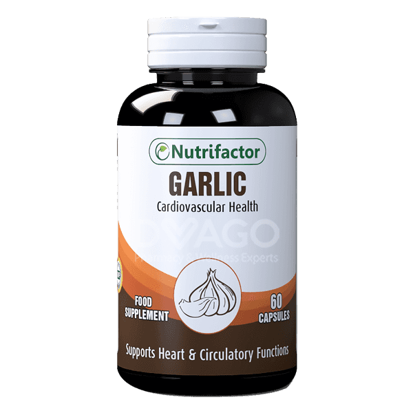 nutrifactor garlic capsules (1 bottle = 60 capsules) Product Image
