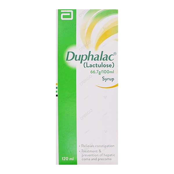 duphalac 120ml syrup 66.7g/100ml Product Image