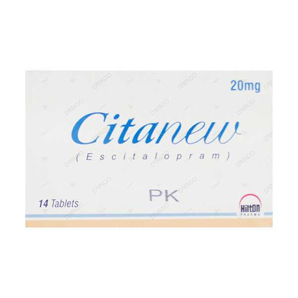 citanew tablets 20mg (1 box = 1 strip)(1 strip = 14 tablets) Product Image