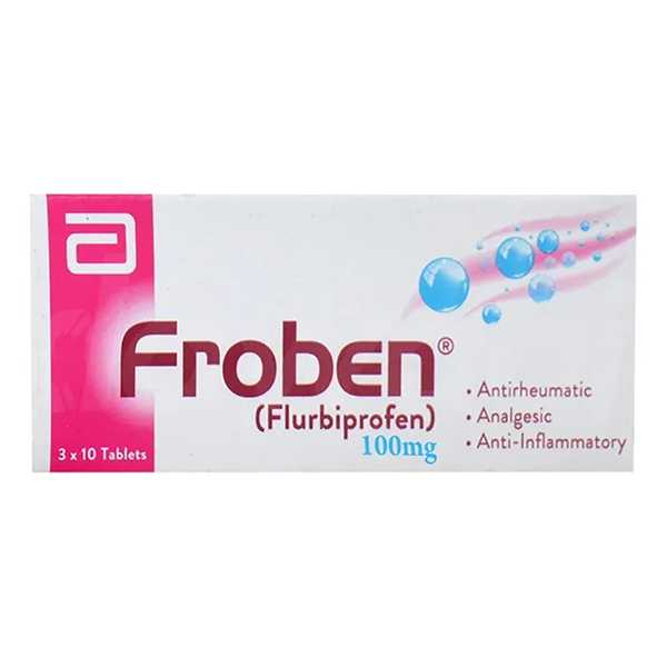 froben tablets 100mg (1 box = 3 strips) (1 strip = 10 tablets) Product Image