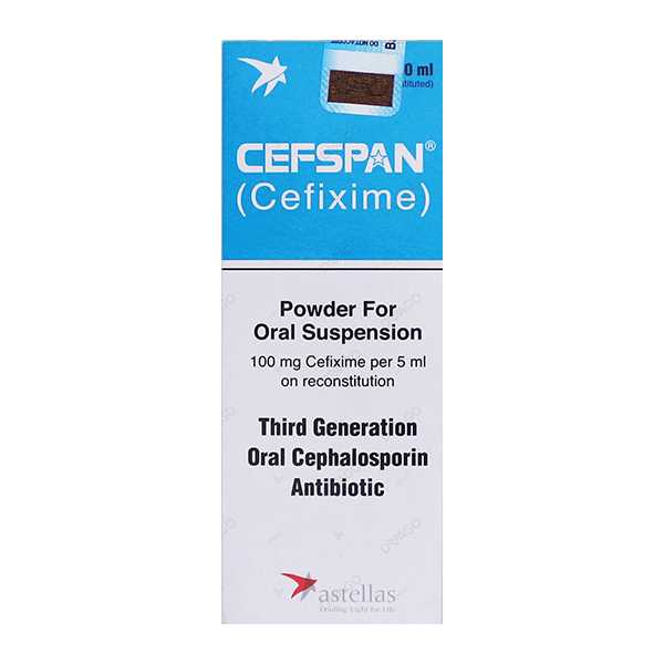 cefspan 30ml suspension 100mg/5ml Product Image