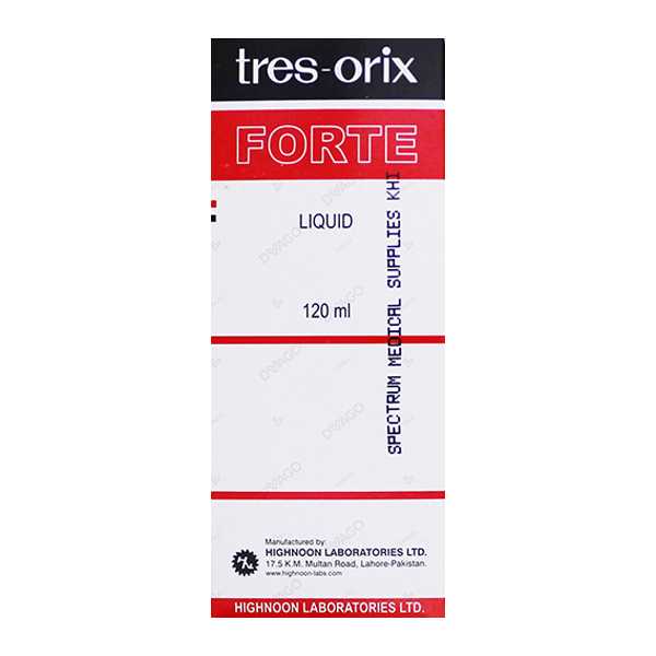 tres-orix forte syrup 120ml Product Image