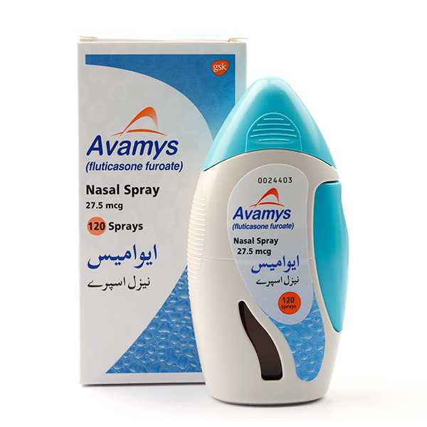 Avamys Nasal Spray 120 Doses Buy Online at DVAGO