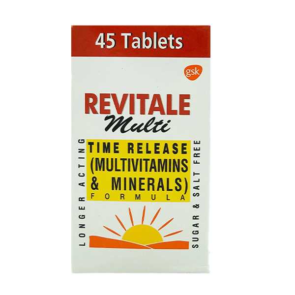 revitale multi tablets  (1 bottle = 45 tablets) Product Image