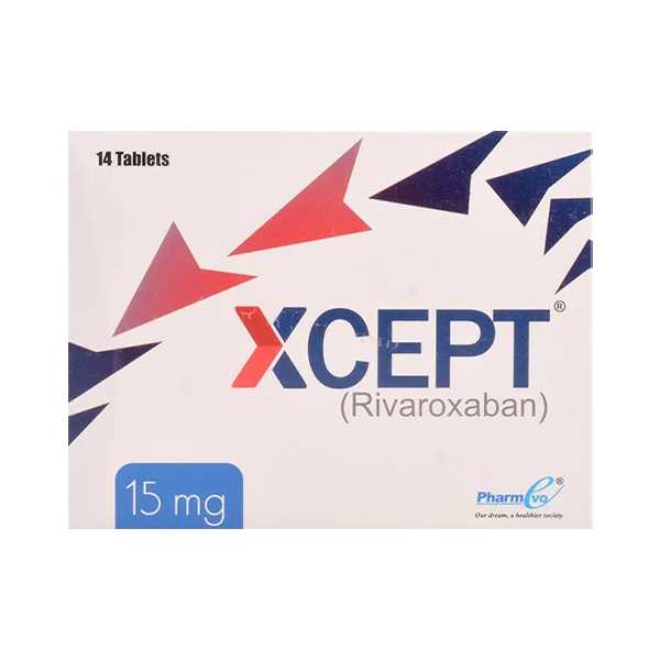 xcept tablets 15mg (1 strip = 7 tablets) Product Image