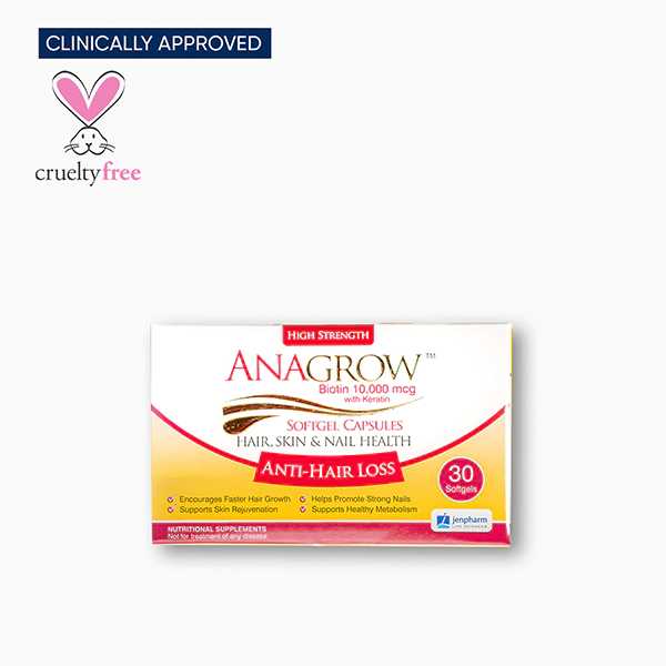 anagrow soft gel capsules (1 box = 2 strips) (1 strip = 15 capsules) Product Image