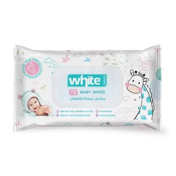 White trainer wipes top
