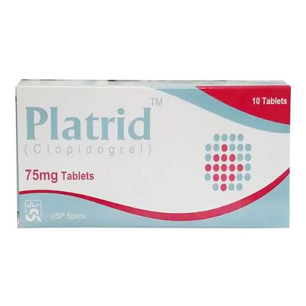 platrid tablets 75mg (1 box = 1 strip)(1 strip = 10 tablets) Product Image