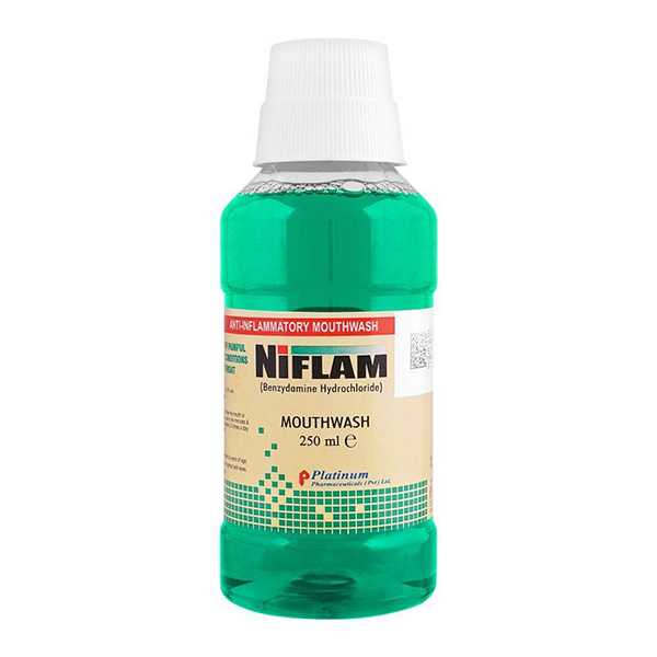 niflam mouth wash 250ml Product Image