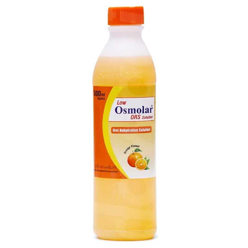 low osmolar ors orange flavor solution 500ml Product Image