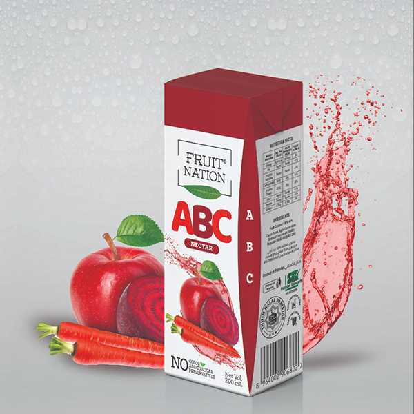 fruit nation abc premium nectar fruit drink 200ml Product Image