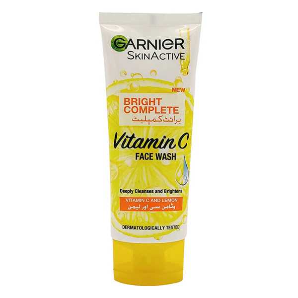 garnier skin active bright complete vitamin c facewash 100ml Product Image