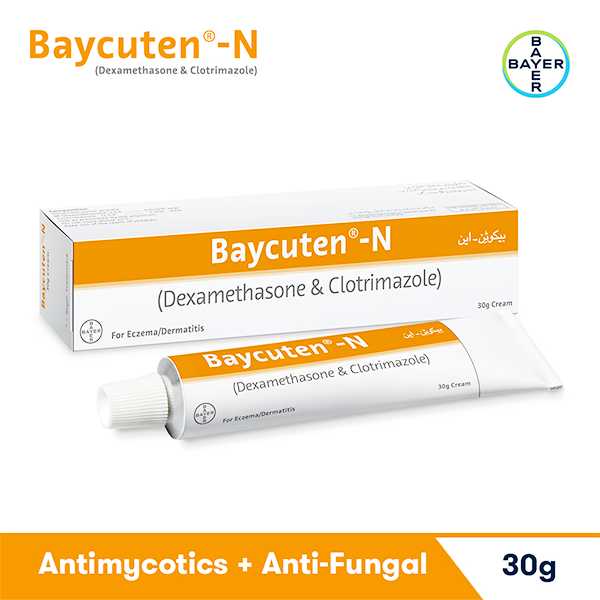 Baycuten-N Cream 30G Price in Pakistan Uses, Dosage, Side Effects