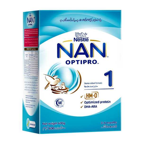 Nan 1 Milk Powder 600Gm - Buy Online at DVAGO® Pharmacy