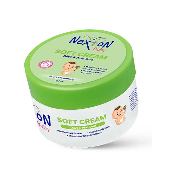 nexton baby soft cream olive and aloe 125ml Product Image