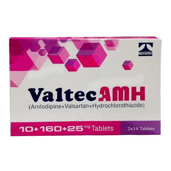 valtec amh tablets 10+160+25mg (1 strip = 14 tablets) Product Image