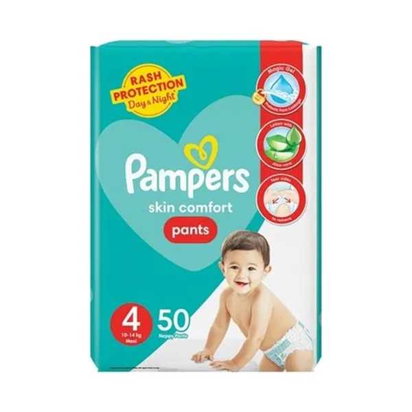 Buy Pampers Pants Medium Pack Size (50pcs) Online at Best Prices
